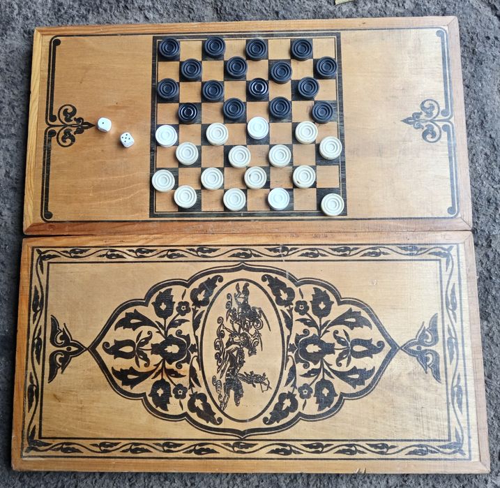 Супер лот! Нарды СССР! Хорошее состояние! Доска 29×58 см! Без торга