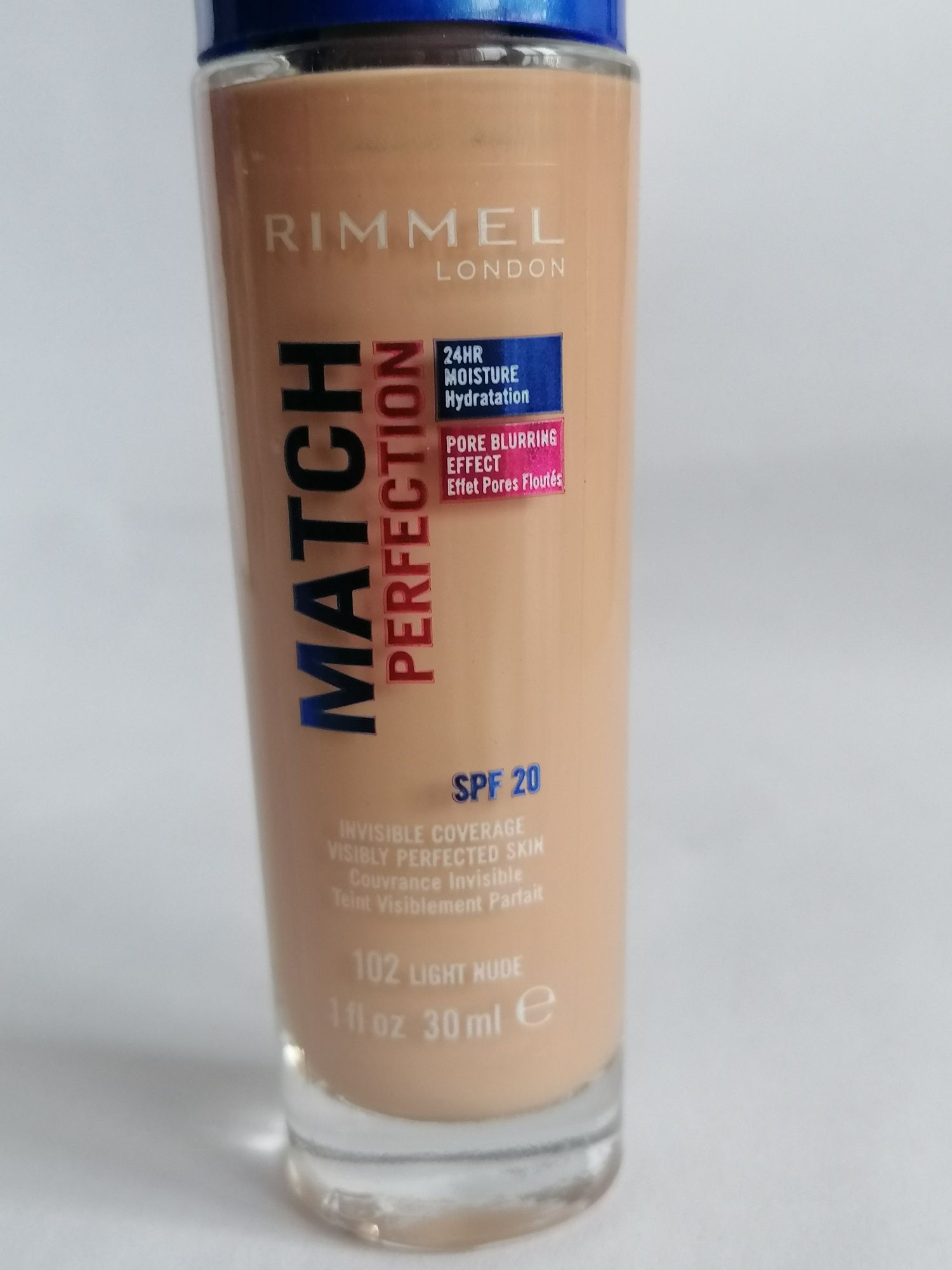 RIMMEL podkład Match Perfection 102 nowy