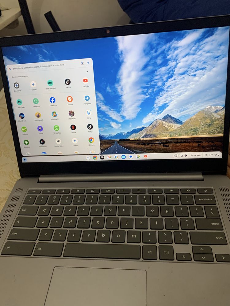 Chromebook em perfeitas condições