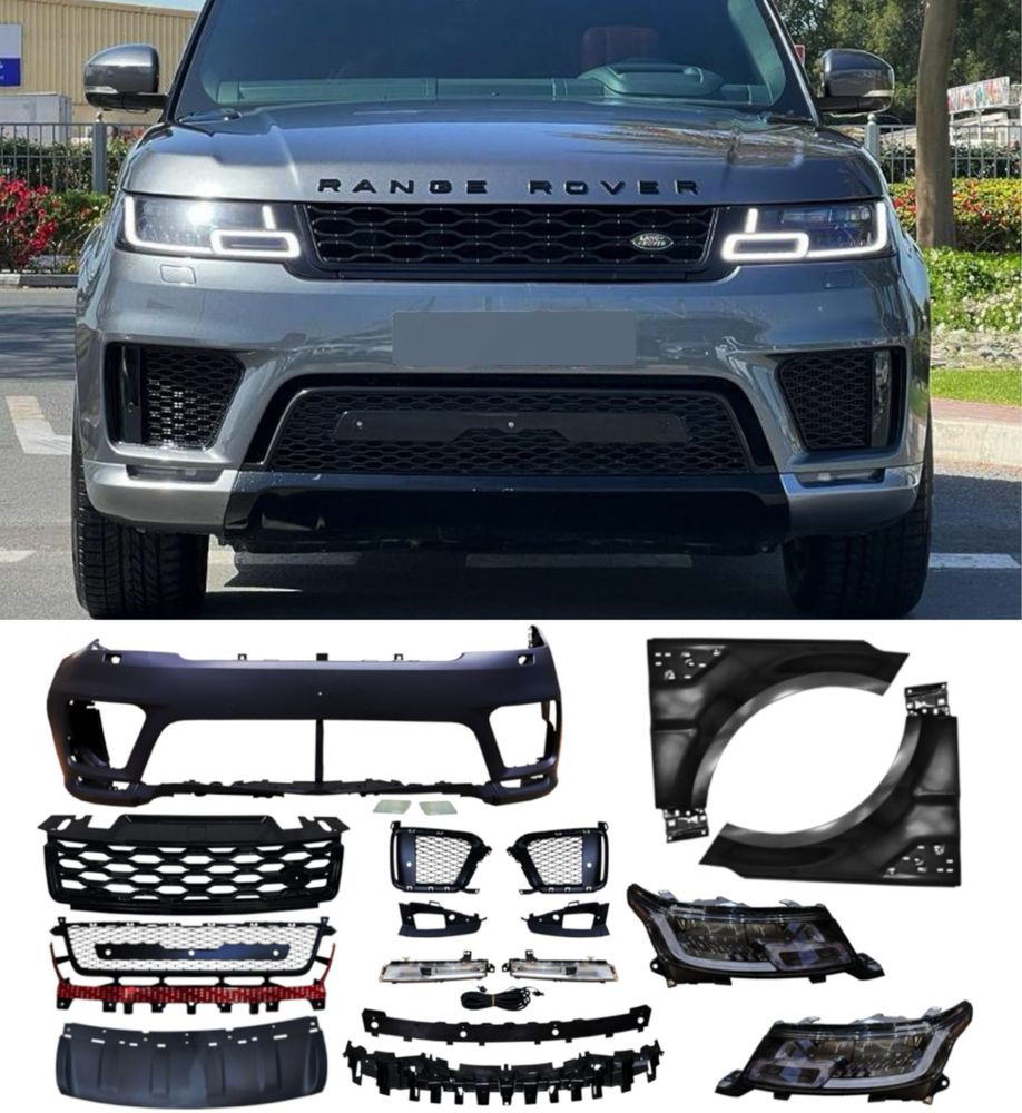 Range Rover Sport рестайлінг, оновлення екстерʼєру авто