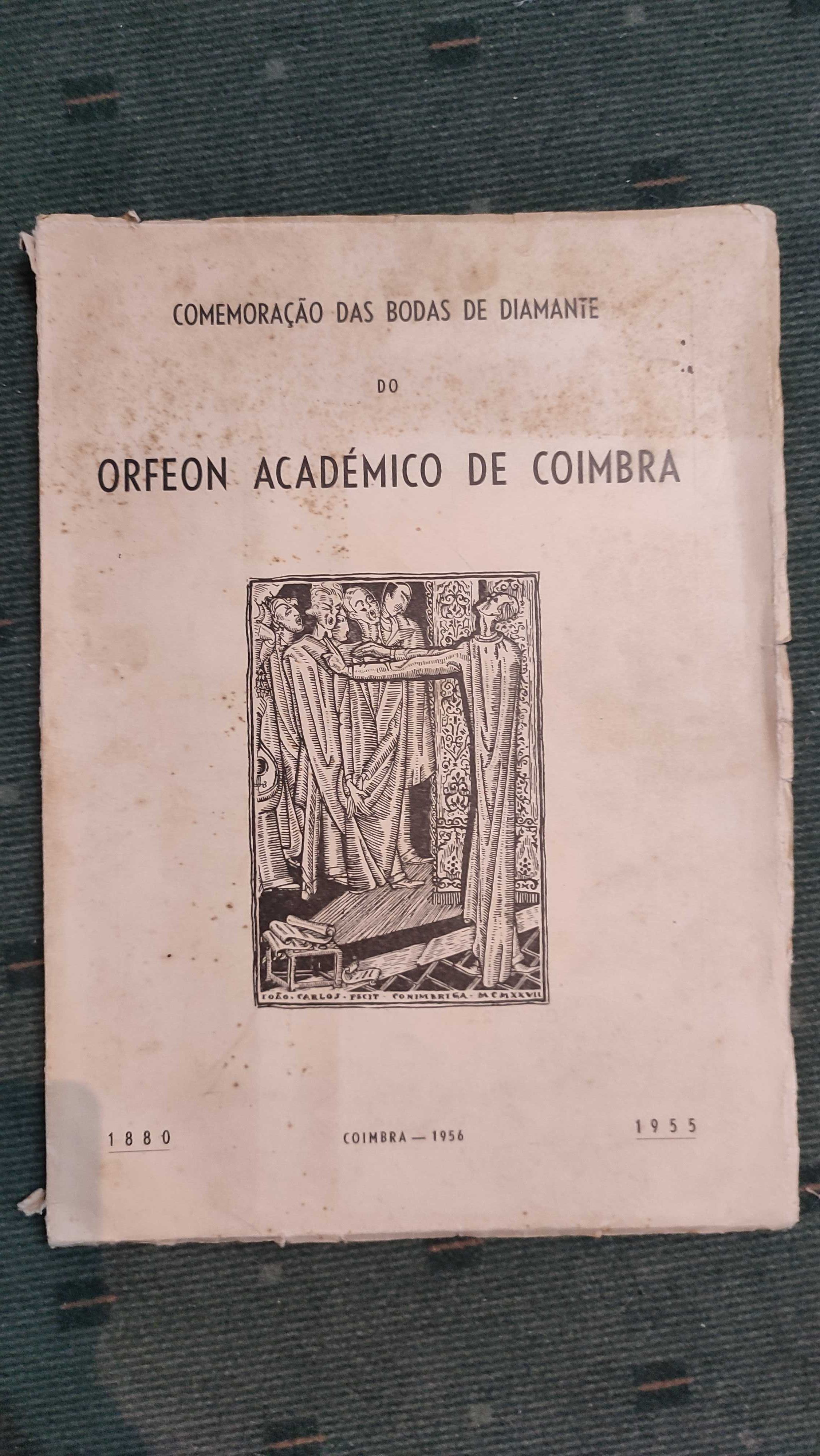 Comemoração das bodas de Diamante do Orfeon Académico de Coimbra-1955