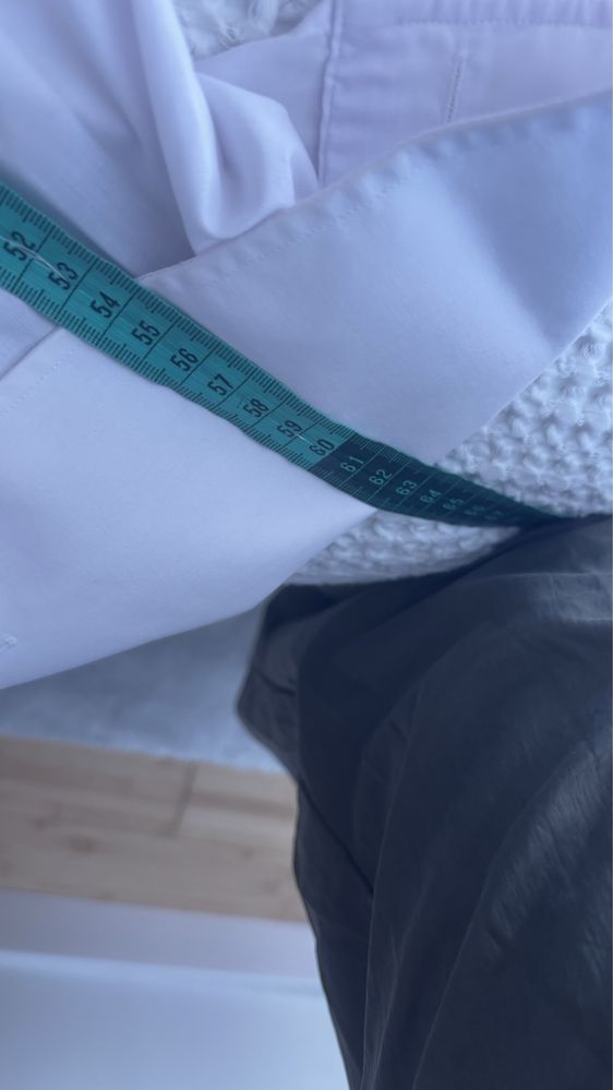Revert koszula biała na spinki 37/38 modna elegancka