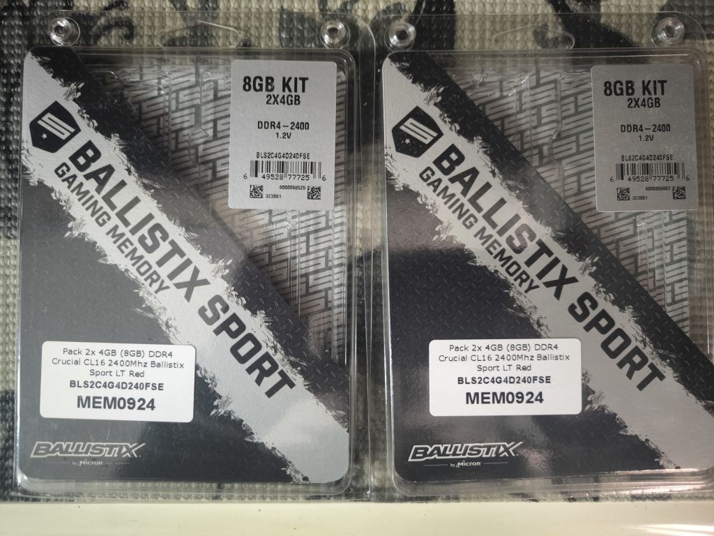 16 gb (4x4gb) RAM ddr4 Crucial balistic