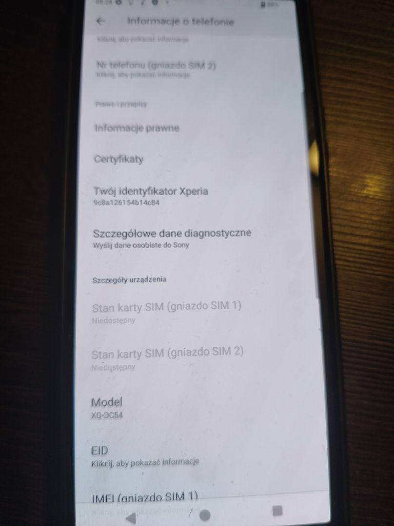 Do sprzedaży Sony Xperia x1