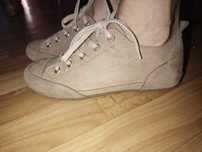 Кожаные туфли макасины Bata 36-37р