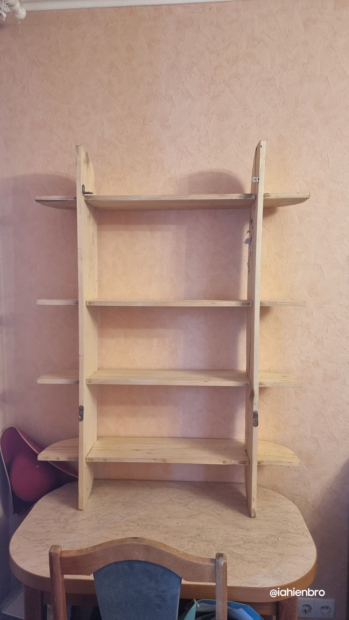 Книжкова полиця Loft 120×90×22см