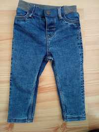 Spodnie jeansowe dziecięce H&M r 80