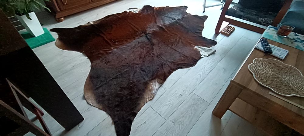 Dywan skóra bydlęca Ikea