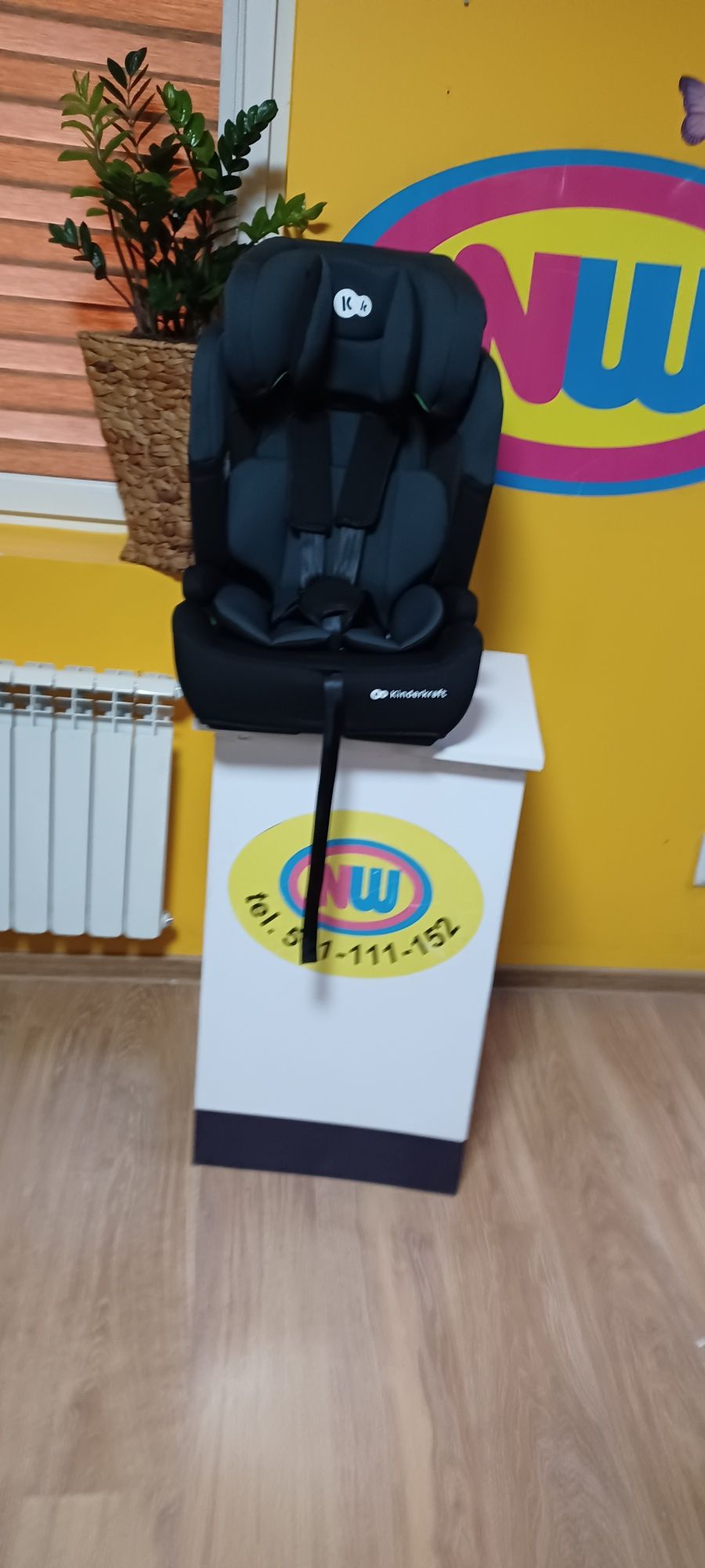 Nowy fotelik samochodowy do 150 cm rośnie wraz z dzieckiem