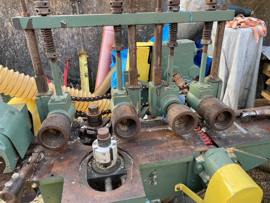 strugarka czterostronna z wentylatorem