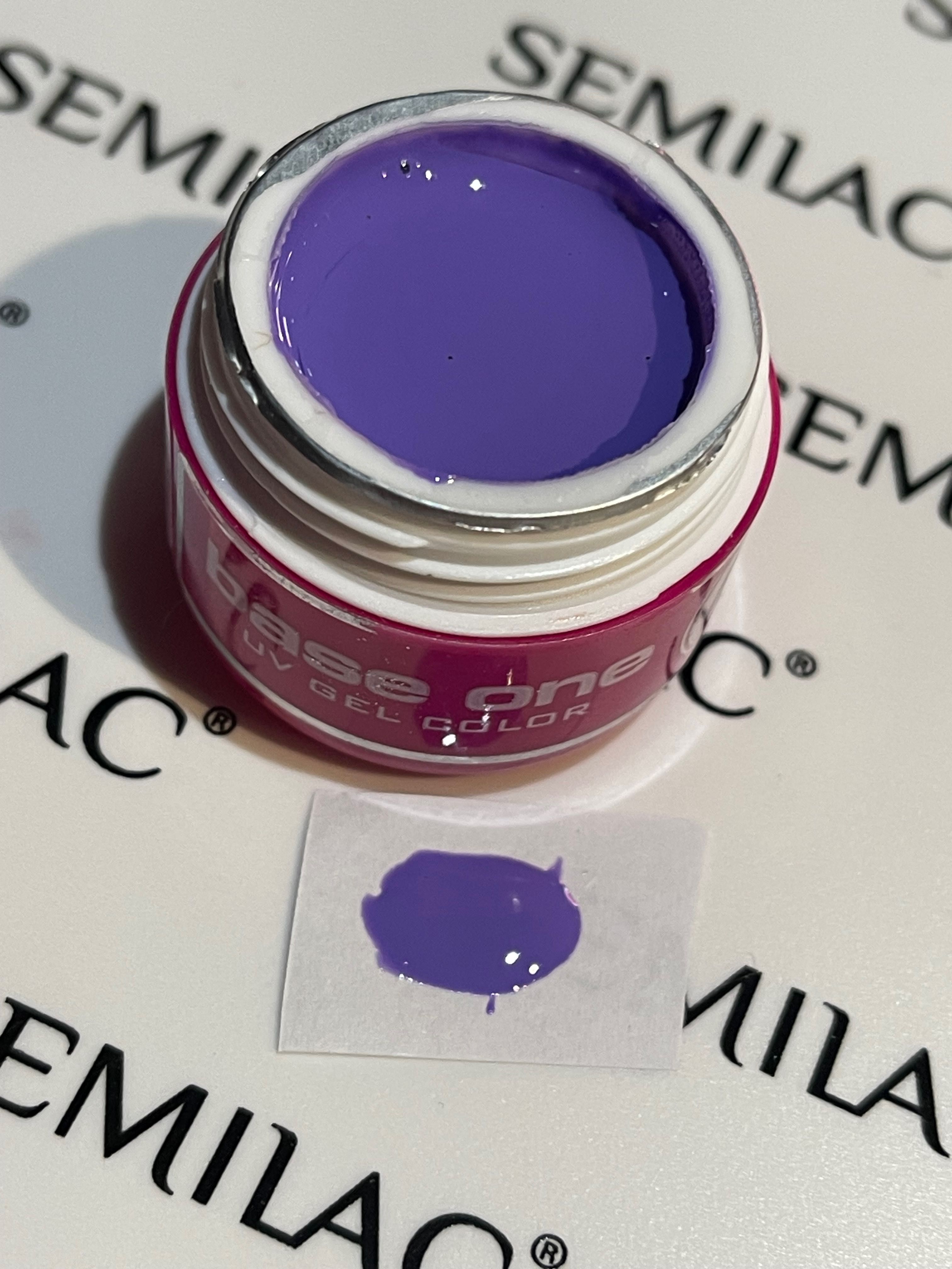 Silcare Base One - żel do paznokci - 59 crocus violet