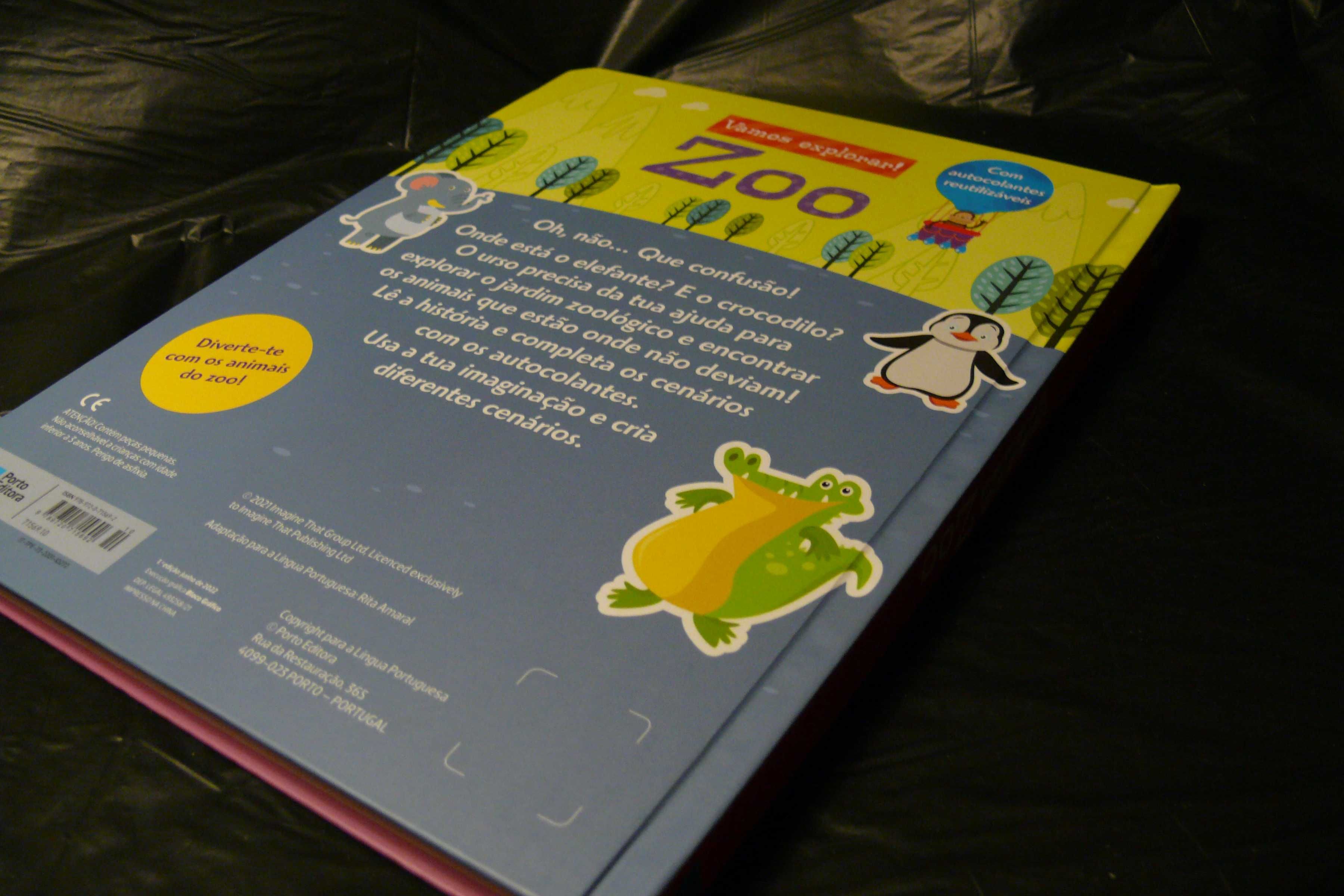 Livro Vamos explorar! - Zoo