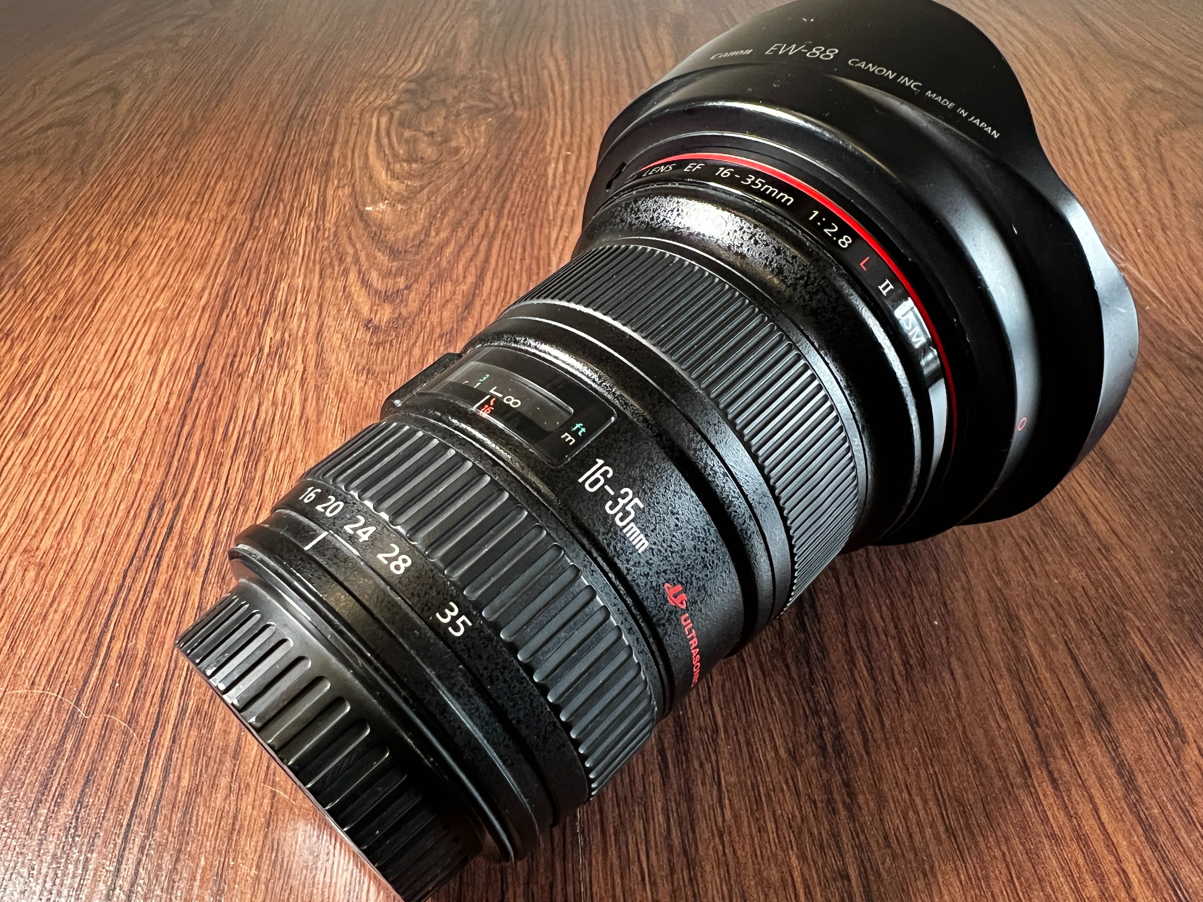 Obiektyw Canon EF 16-35mm f/2.8L II USM - stan bardzo dobry