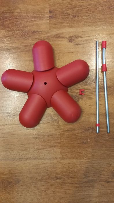 Podstawa stojaka z obciążnikami kostek szkielet cialo czlowieka