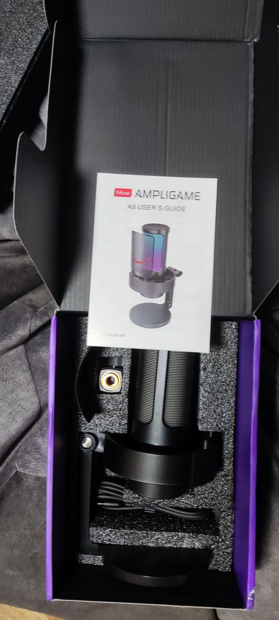Мікрофон для геймерів Fifine A8 Ampligame RGB (новый)