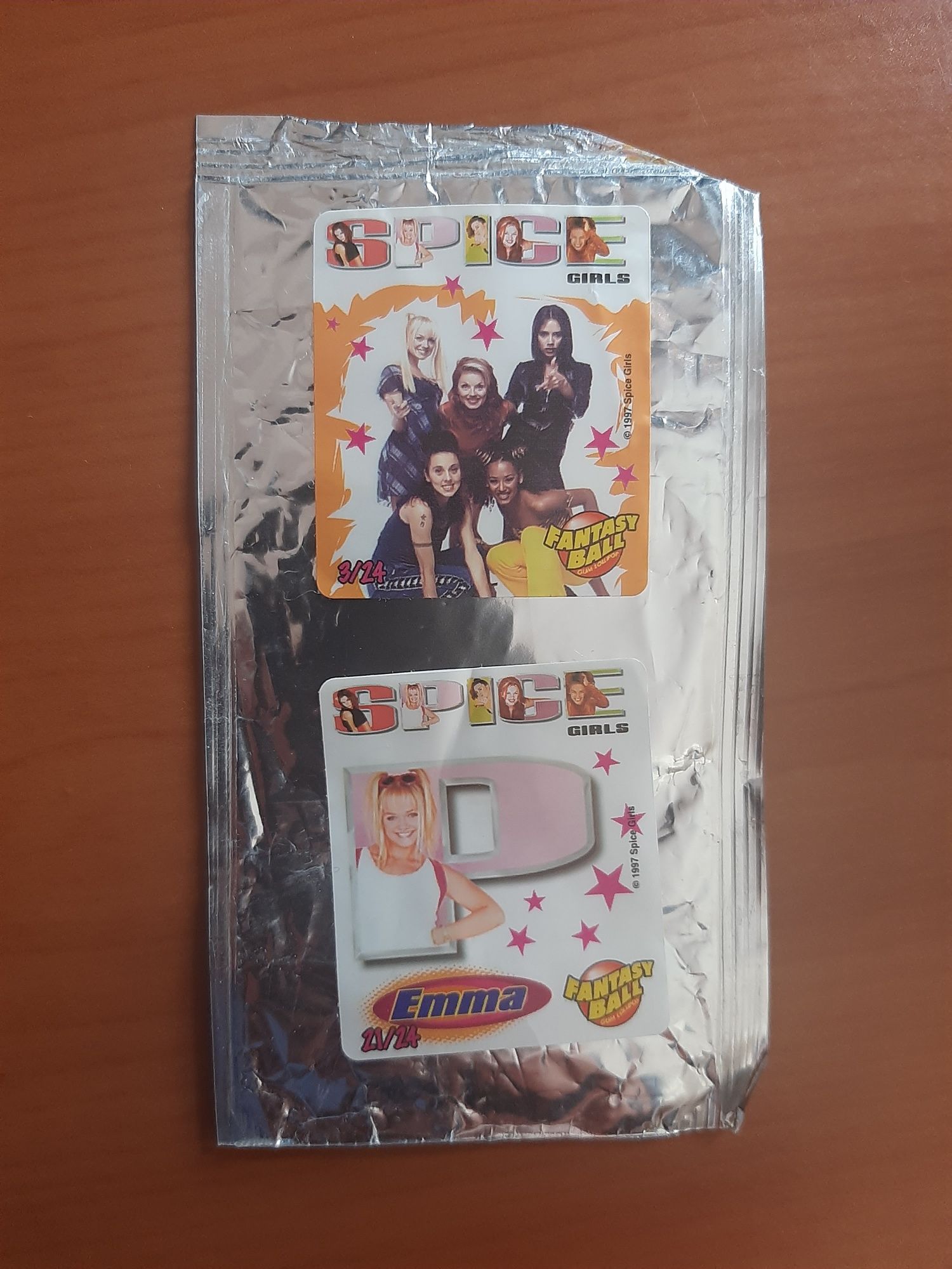 2 autocolantes vintage Spice Girls