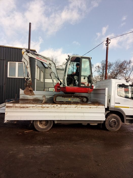 Usługi minikoparką wiertnica