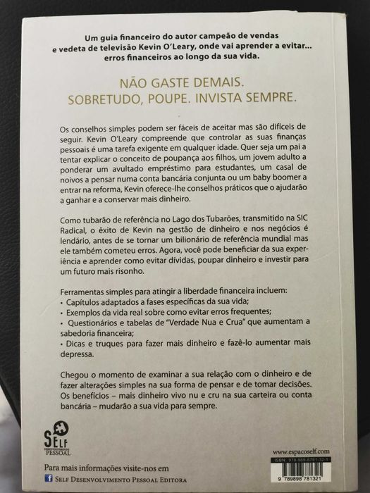 Livro A verdade nua e crua sobre Homens, Mulheres e Dinheiro
