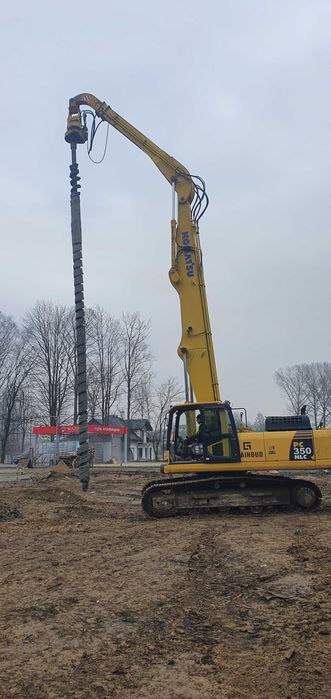 Palowanie pod domy, mikropale, pale wiercone CFA, fundamenty palowe