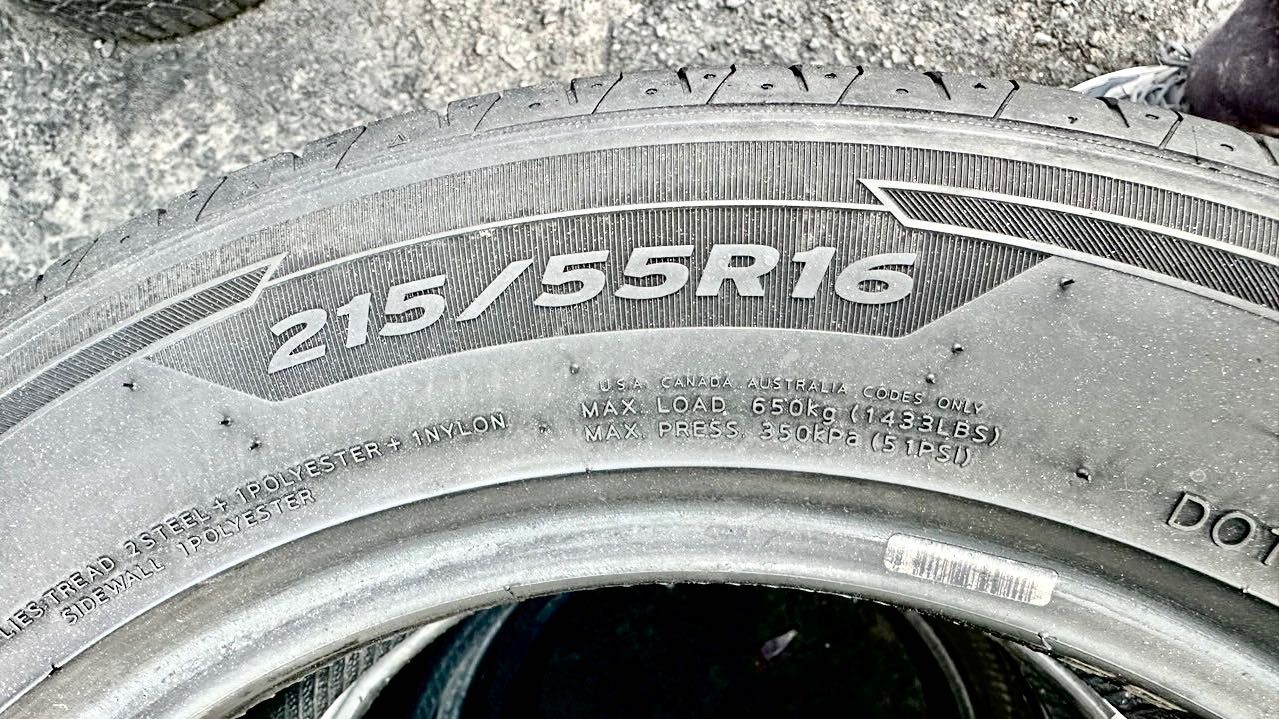 215/55/16 Hankook Ventus Prime3 | 90%остаток | летние шины