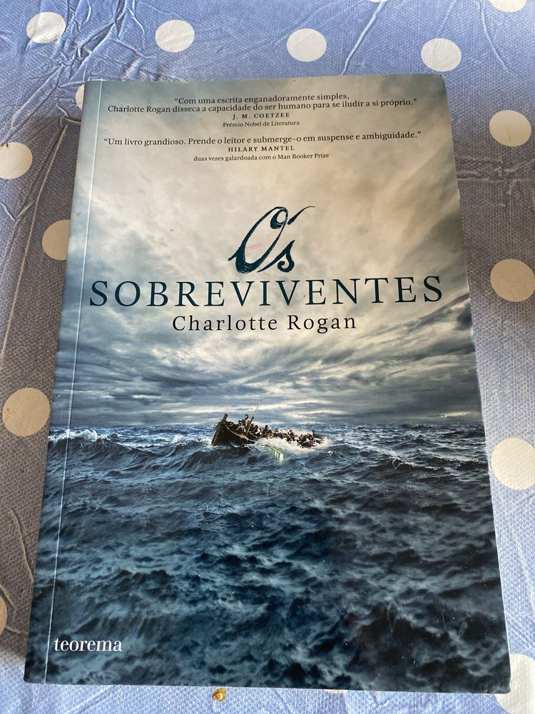 Livro “ Os sobreviventes ” de Charlotte Rogan