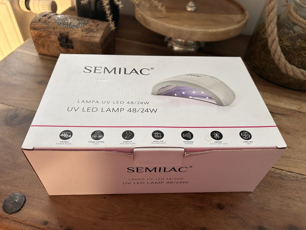Lampa UV LED 48/24 W - Semilac do paznokci