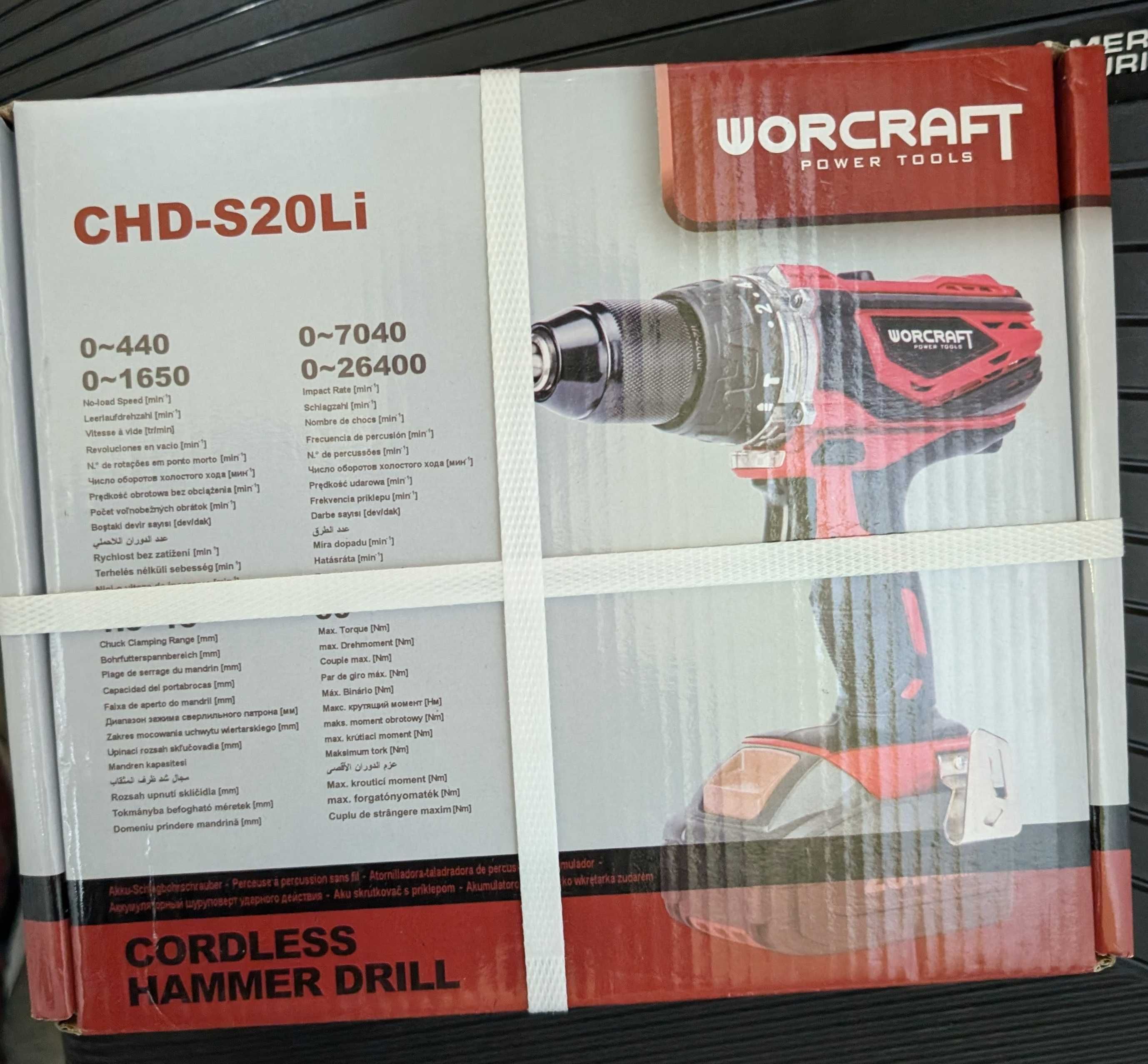 Wkrętak Warcraft CHD-S20Li ShareSYS, 20V Li-ion, nowa
