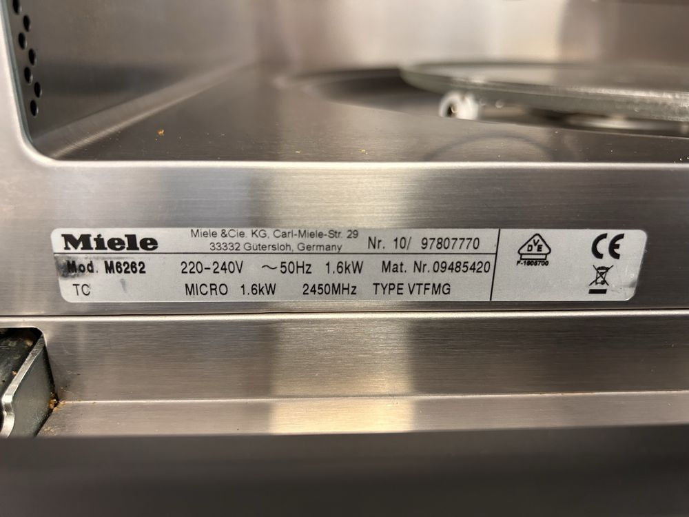 Kuchnia mikrofalowa MIELE