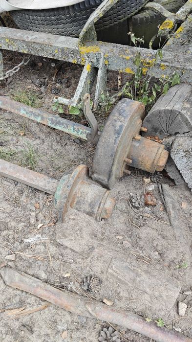 Osie do wozu  konnego