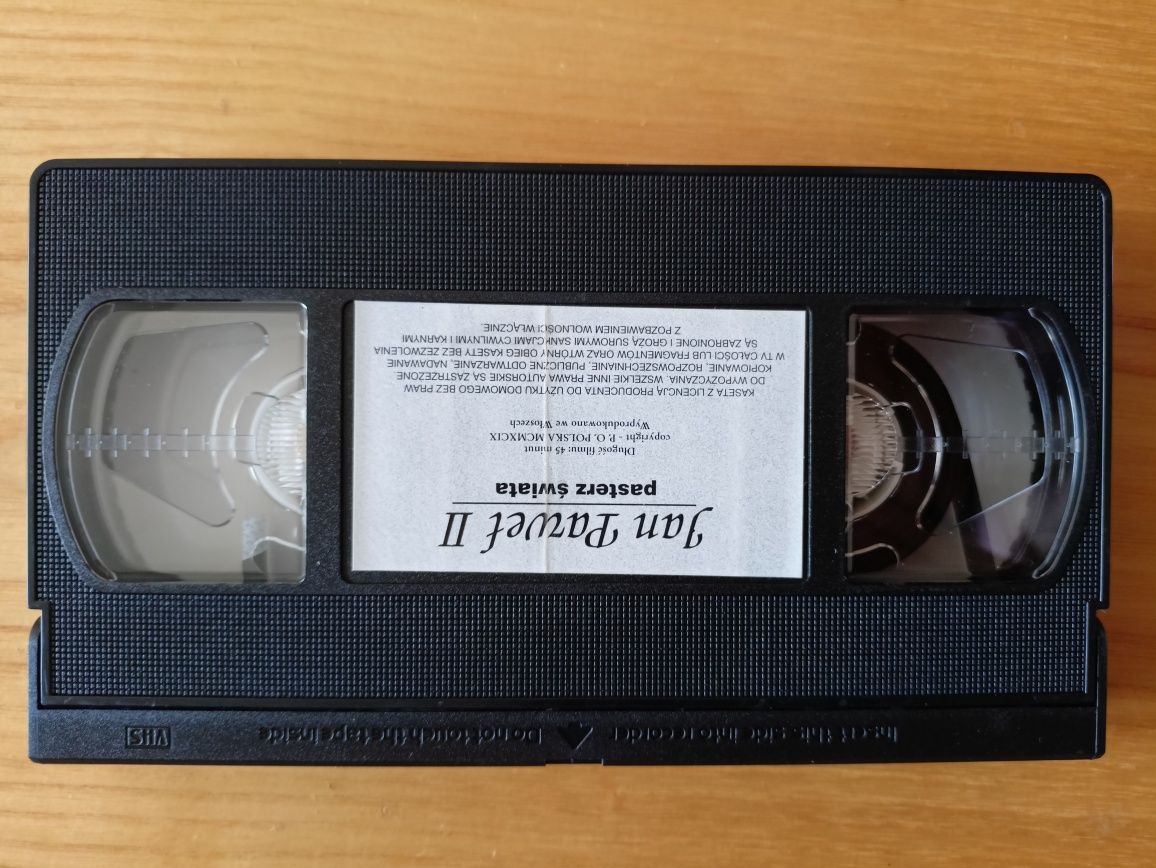 Jan Paweł II PASTERZ ŚWIATA film na kasecie video