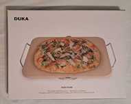 Kamień do pieczenia  DUKA PIZZA STONE 38x30 cm ceramiczny