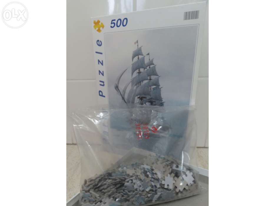 Puzzle ( 500 peças ) - Veleiro navio Americo Vespucci