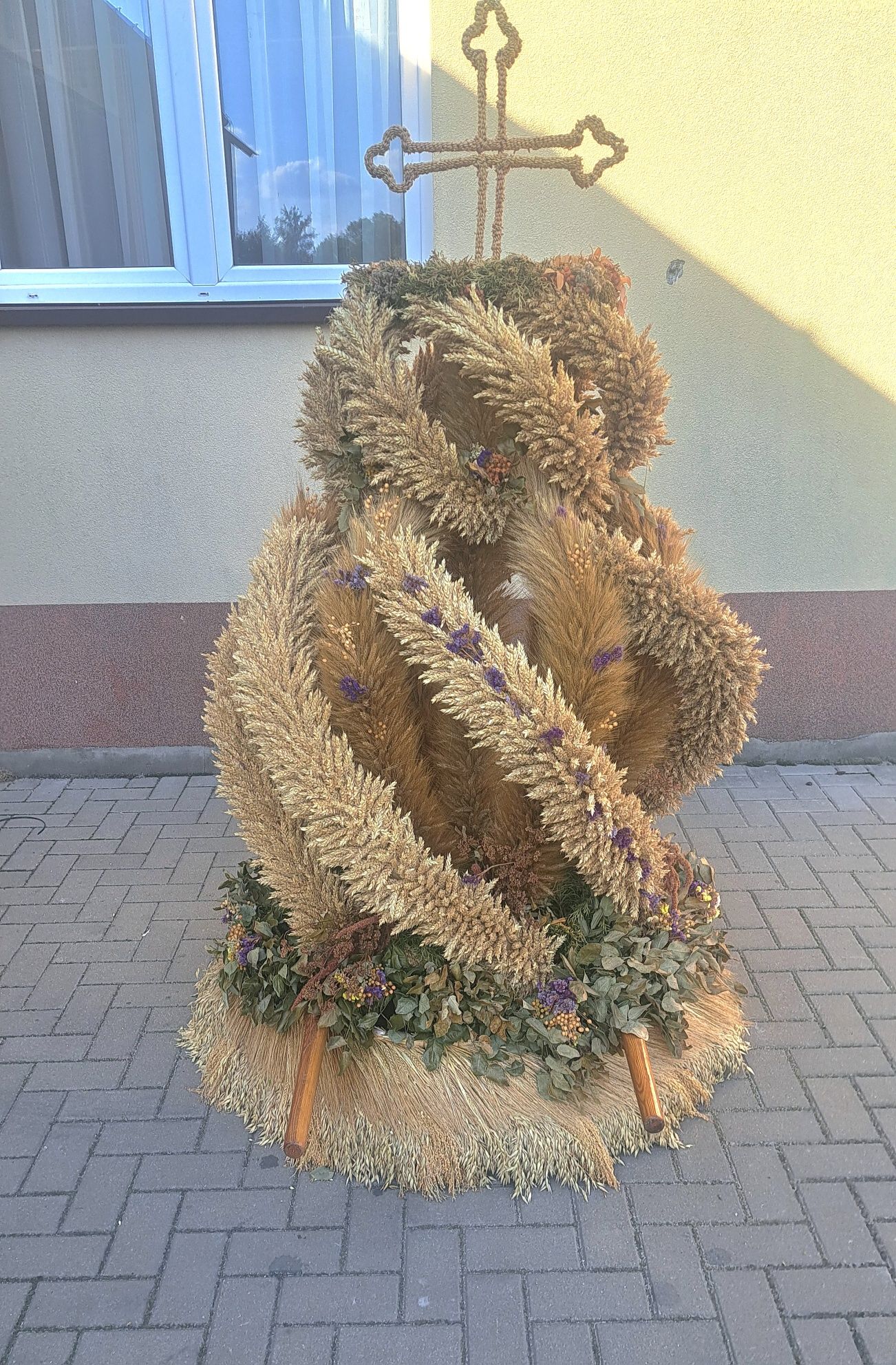 Wieniec dożynkowy.