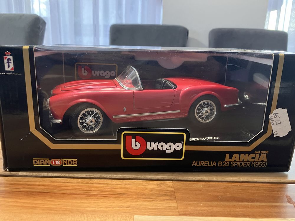 Bburago 1:18 1/18 Lancia aurelia spider B24 made in italy