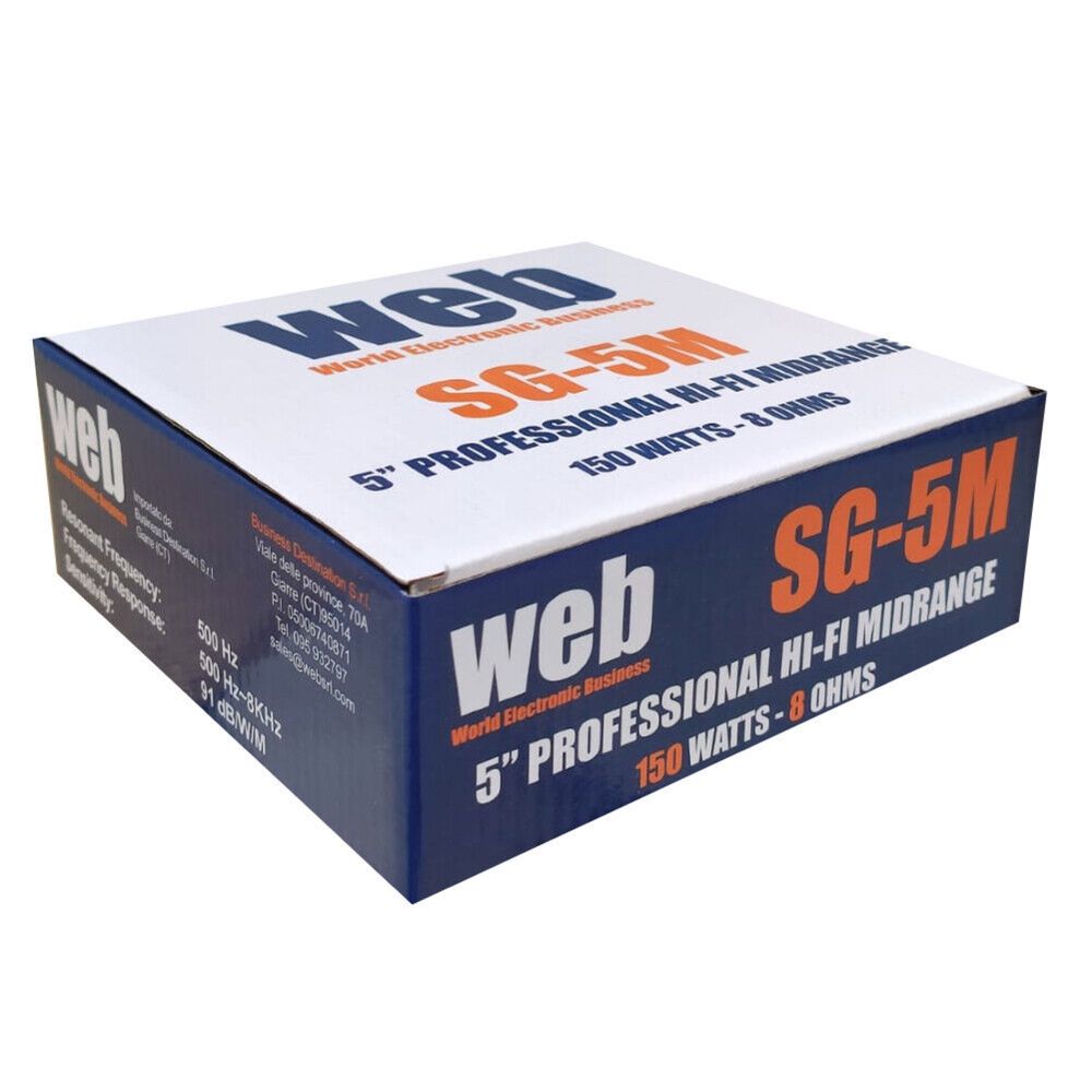 Colunas Web SH-5M 150 Watts - Novo