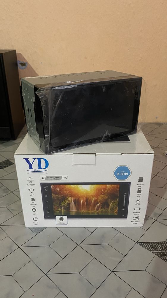 Автомагнітола YD P9 7" Android 8.1/ 1/32GB/ Bluetooth4.0/4ядра