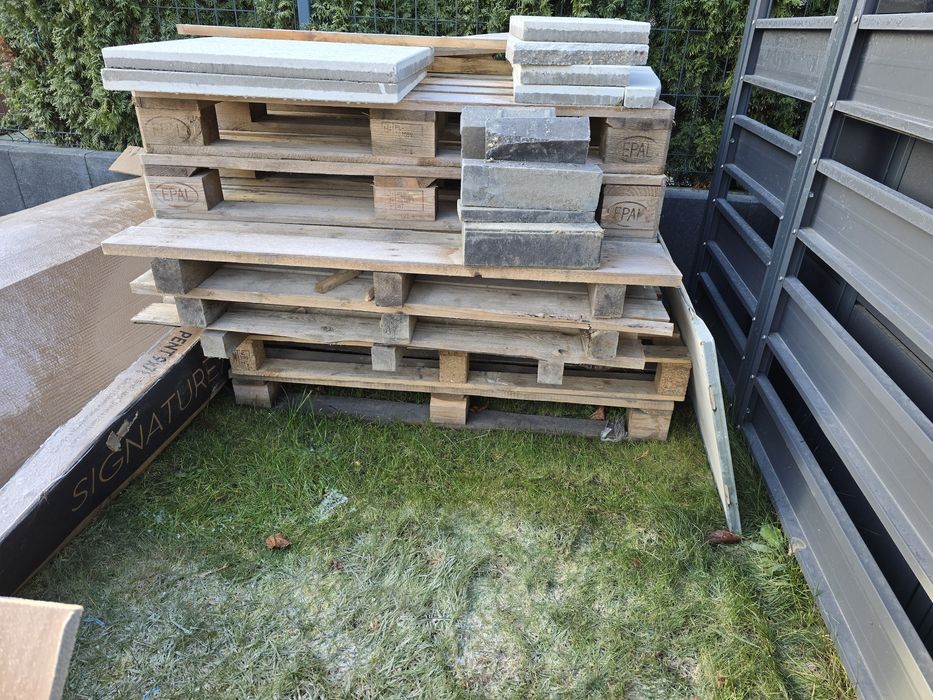 Palety oddam 6 Euro i 1 duza