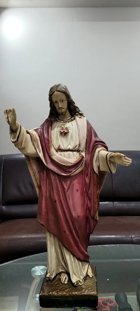 Figurki Maryja i Chrystus