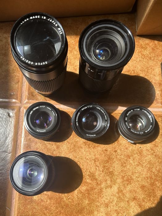 Conjunto de fotografica Analogica (vintage)