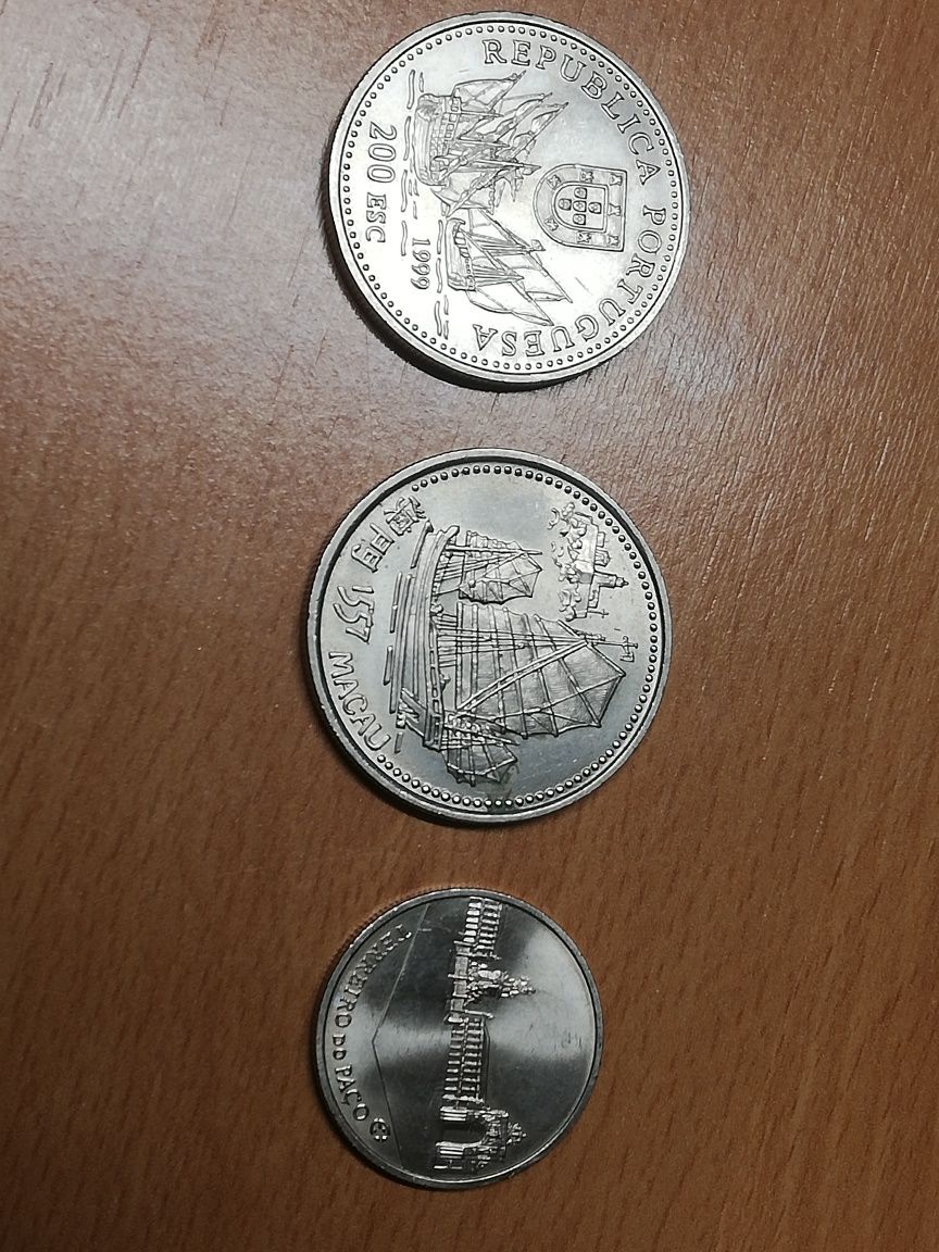 moedas de colecção