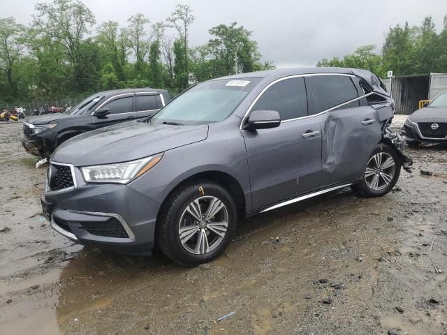 Капот з петлями Acura MDX