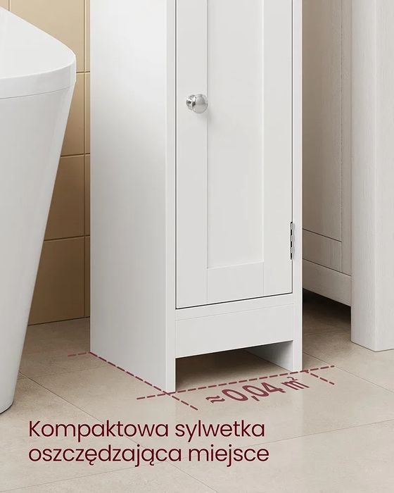 Szafka łazienkowa wąska
