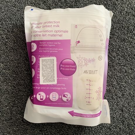 Пакети для заморозки грудного молока Avent Philips