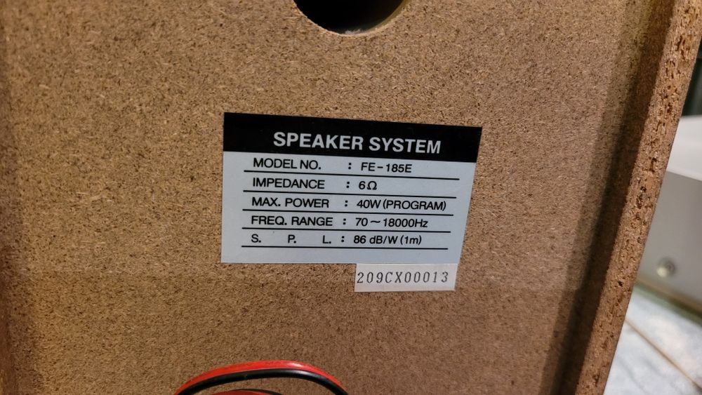 Kolumny 40w 8 Ohm