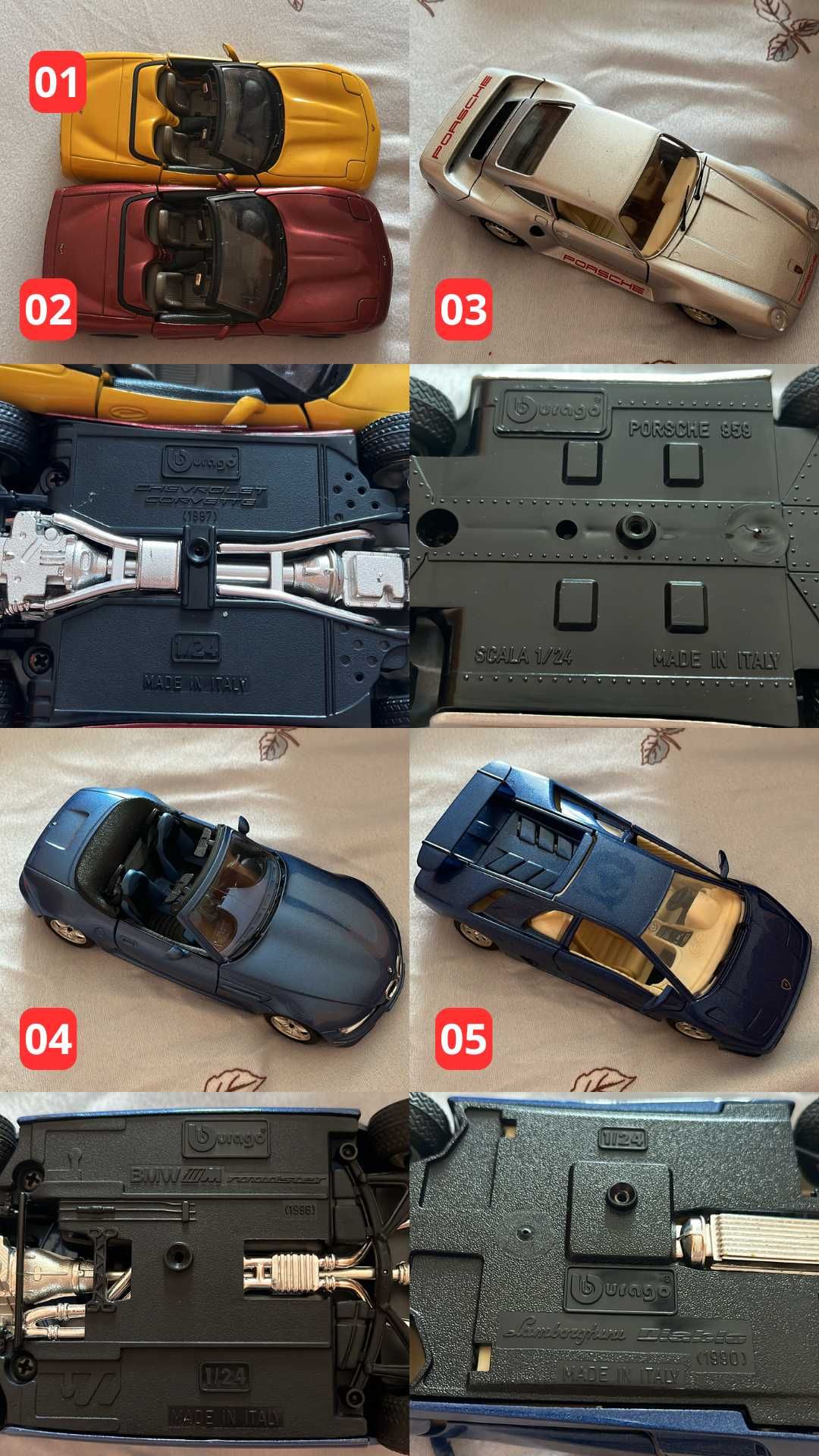 Carros Coleção Burago