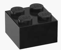 Pojemnik na klocki LEGO Storage Brick 4 czarny 3 lata +