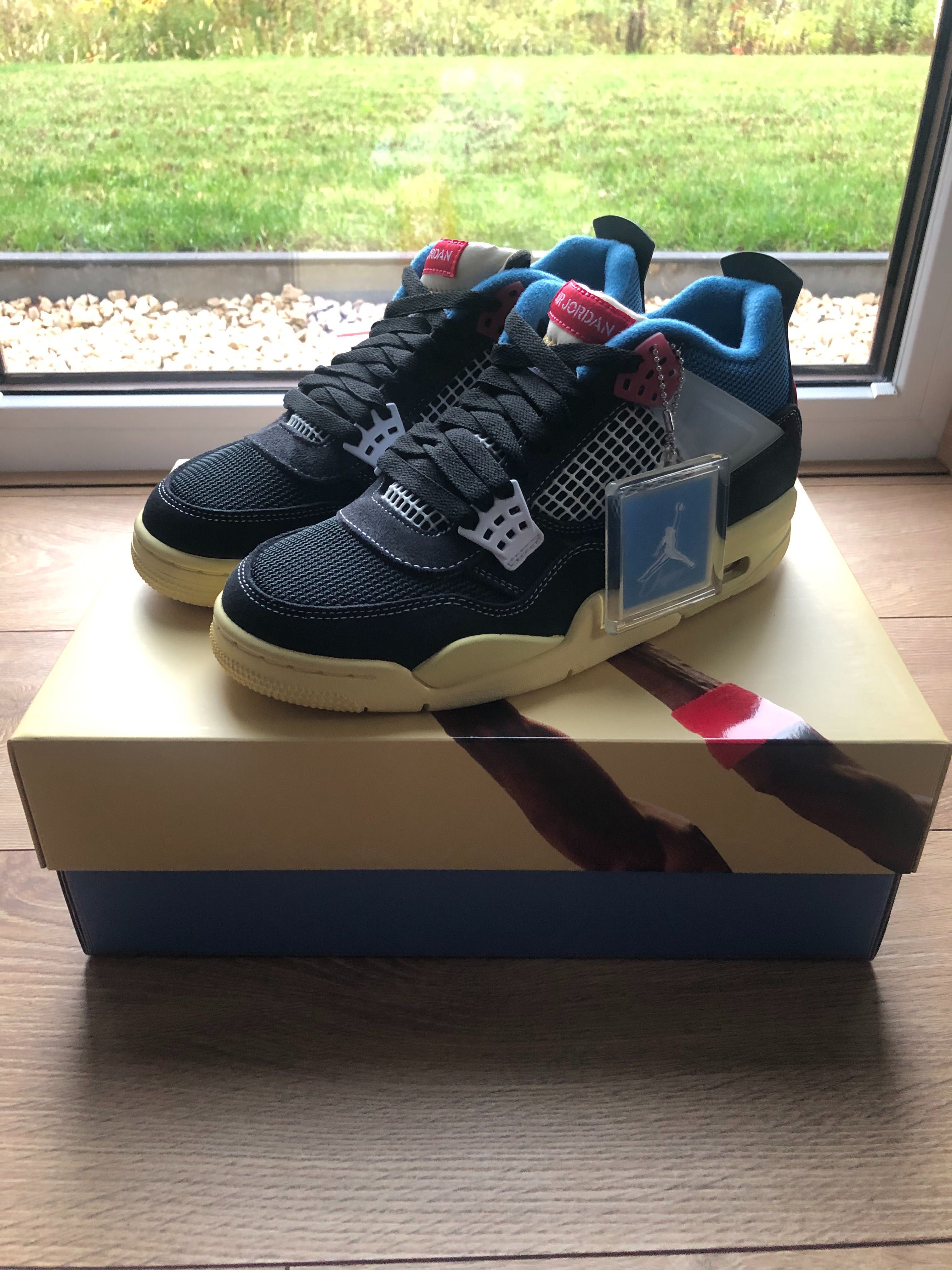 Air Jordan 4 Union Off Noir