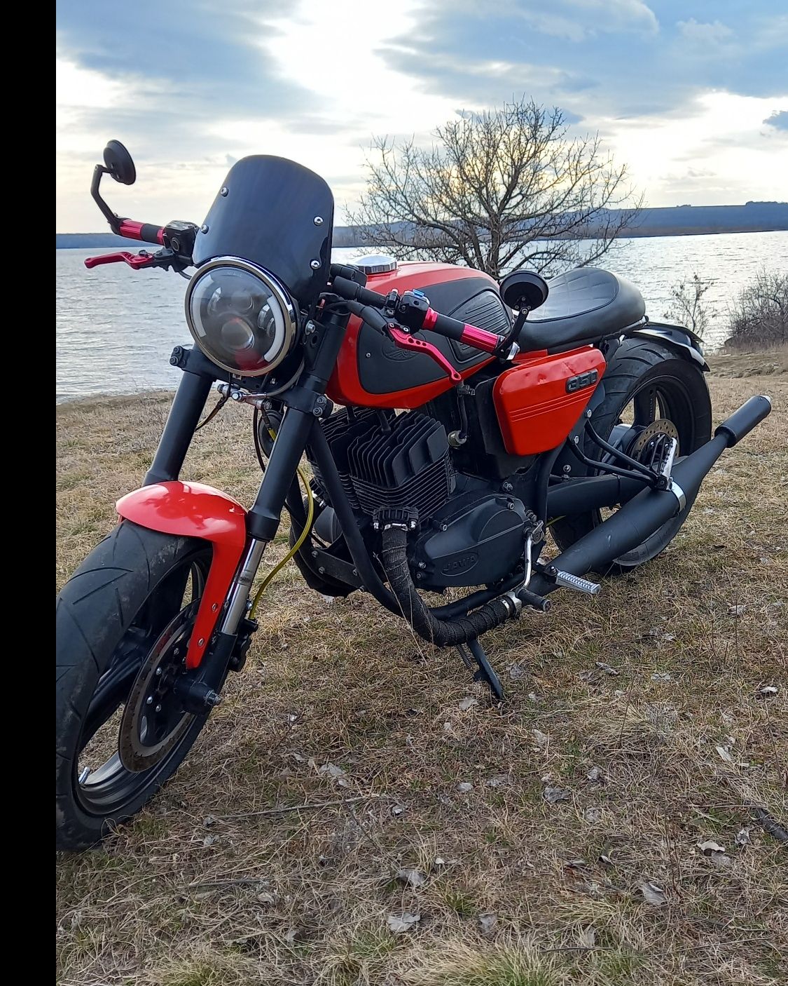 Ява 638 кастом Café racer
