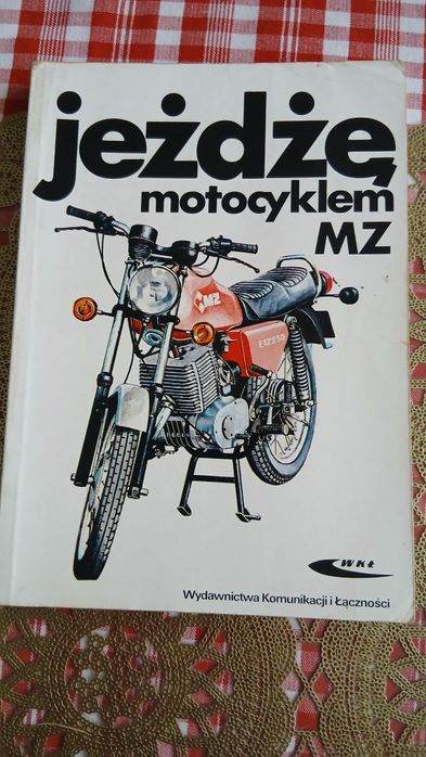 Mz książka " jeżdżę motocyklem mz "