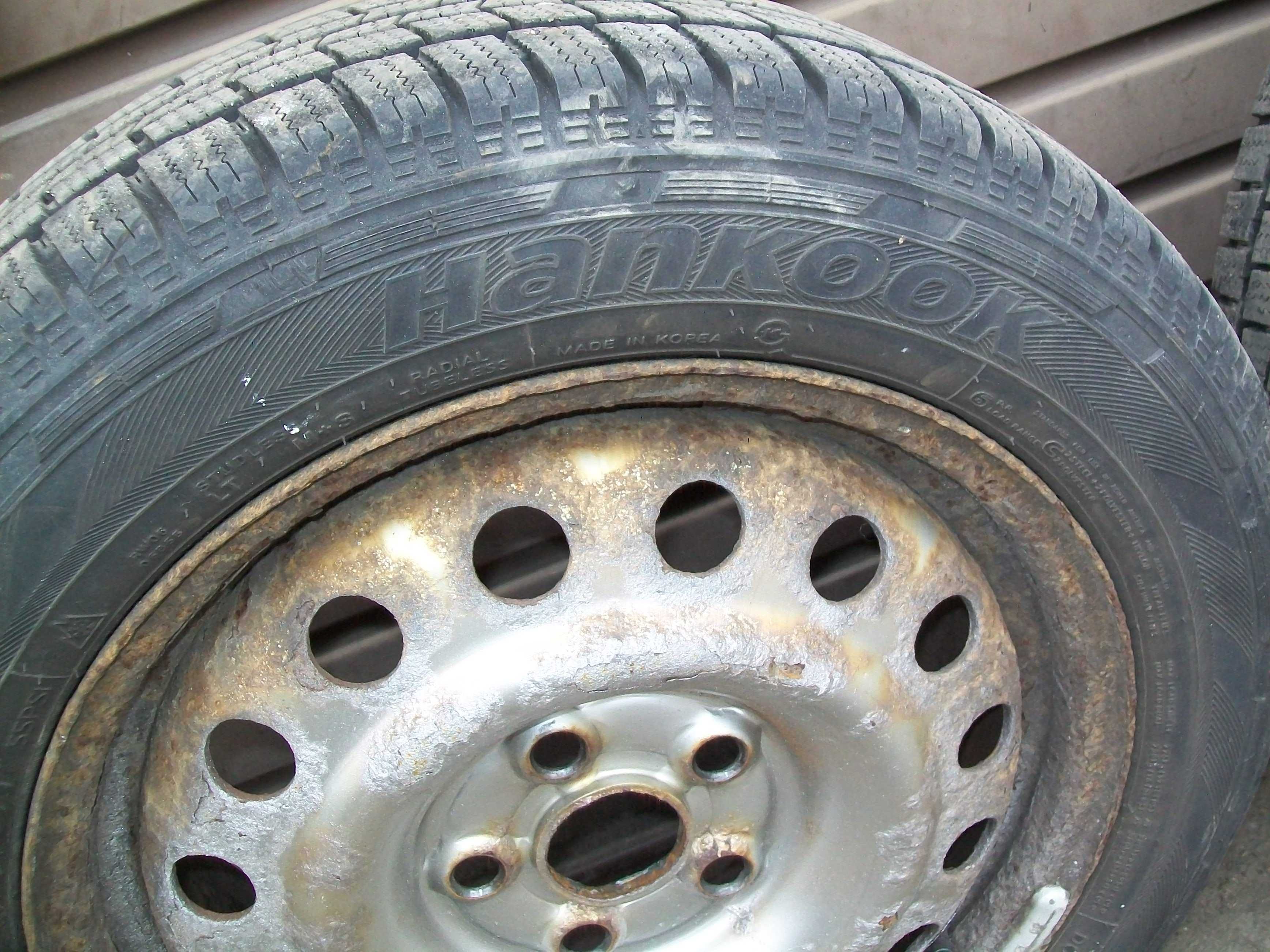 Opona zimowa hankook 195/60r16c  2 szt felga sharan alhambra galaxy 00